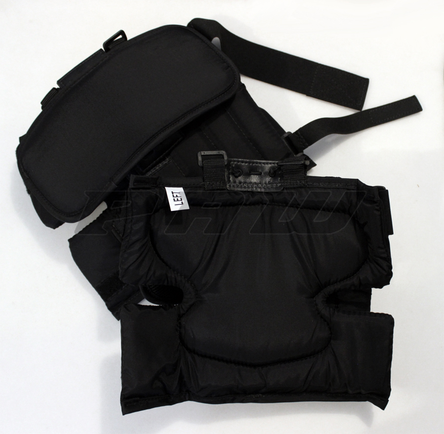 Loungo style knee guards